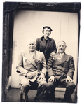 E. W. Bertner, Julia Bertner, and Another Man by Ernest William Bertner (1889-1950)