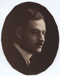 E. W. Bertner Oval Portrait by Ernest William Bertner (1889-1950)