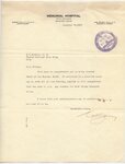 Correspondence; Letter from Robert Jolly to E. W. Bertner by Robert Jolly