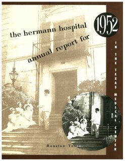 Hermann Hospital Annual Report (1952)