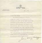Letter of Recommendation for Petra Toral From John Harvey Kellogg by Texas State Board of Medical Examiners