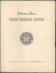 Texas Medical Center Dedication Dinner by John P. McGovern Historical Collections & Research Center