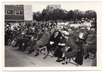 Julia Bertner, Hugh Roy Cullen, and Others at A Ceremony for The M. D. Anderson Hospital for Cancer Research by Ernst William Bertner