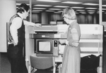Library Interior AV Equipment by John P. McGovern Historical Collections & Research Center