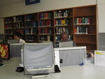 Students By The Reference Section