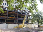 Construction of Michael Debakey Library and Museum by The TMC Library