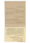 Certificate of Election by Thomas Stribling