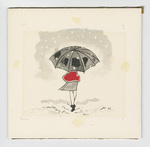 Illustration, p. 17: “Umbrella in Snow” Drawing of Woman Walking in Snow with Umbrella by Medical Arts Publishing Foundation and Joseph F. Schwarting