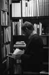 Unidentified Person in the Detering Book Gallery by Herman E. Detering III