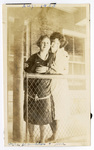 Lucile Baird Standing with Arm Around Another Woman