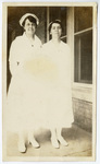 Two Nurses: Miss Becker, Miss Mills by Lucille Baird Rogillo (1903-1992)