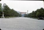 2 Kyoto, Concrete Huge Tori At The Entrance To Heian Temple Area by Masamichi Suzuki (1918-2014)