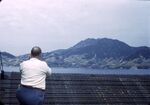 4 Looking Toward Eta Jima On Auto Ferry, Mr. Johson by Masamichi Suzuki (1918-2014)