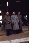 Nara - Stein, Kitamura, Watanabe In Front Of Big Bell by Masamichi Suzuki (1918-2014)