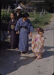 No Caption [Family In Kimonos]