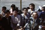 No Caption [Close-Up Group Of People] by Masamichi Suzuki (1918-2014)
