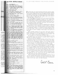 Medical World News, Vol. 9 (43), Letter from the Publisher by Medical World News