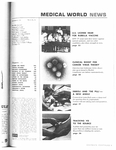 Medical World News, Vol. 9 (45), Table Contents Part 1 by Medical World News