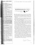 Medical World News, Vol. 9 (48), Letter from the Publisher by Medical World News