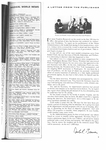 Medical World News, Vol. 10 (21), Letter from the Publisher by Medical World News