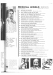 Medical World News, Vol. 10 (47), Table of Contents by Medical World News