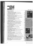 Medical World News, Vol. 26 (7), Table of Contents Part 1 by Medical World News