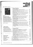 Medical World News, Vol. 26 (9), Table of Contents by Medical World News