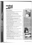 Medical World News, Vol. 26 (11), Table of Contents by Medical World News