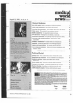 Medical World News, Vol. 26 (15), Table of Contents by Medical World News