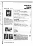 Medical World News, Vol. 26 (24), Table of Contents by Medical World News