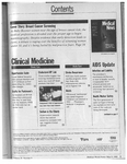 Medical World News, Vol. 29 (8), Table of Contents Part 1 by Medical World News