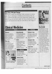 Medical World News, Vol. 29 (19), Table of Contents Part 1 by Medical World News