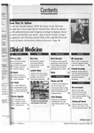 Medical World News, Vol. 31 (1), Table of Contents Part 1 by Medical World News
