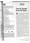Medical World News, Vol. 31 (17), Editorial by Medical World News