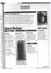 Medical World News, Vol. 32 (4), Table of Contents Part 1 by Medical World News