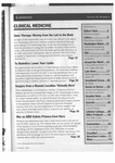 Medical World News, Vol. 34 (2), Table of Contents Part 1 by Medical World News