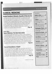 Medical World News, Vol. 34 (8), Table of Contents Part 1 by Medical World News
