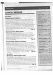 Medical World News, Vol. 35 (2), Table of Contents Part 1 by Medical World News