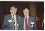 Dewey Sehring of Ross Laboratories and Dr. Jerold F. Lucey at Apgar Award Presentation for Dr. Desmond by Murdina M. Desmond (1916-2003)