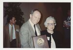 Dr. William Keenan and Dr. Desmond with the Apgar Award by Murdina M. Desmond (1916-2003)