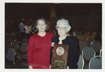 Rev. Margaret Desmond and Dr. Desmond with the Apgar Award by Murdina M. Desmond (1916-2003)