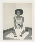 Mother Kneeling Behind Infant by Murdina M. Desmond (1916-2003)