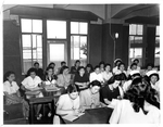 ABCC Nurses in Class by Atomic Bomb Casualty Commission