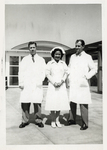 Dr. Wood, Nurse Marie, and Dr. Plummer, ABCC Pediatrics by Atomic Bomb Casualty Commission