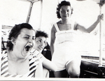 Three Women on a Boat by George T. Sakoda
