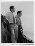 George Sakoda and Motoshi Yamasaki at Ujina by George T. Sakoda