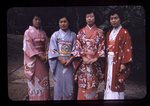 Four Hiroshima Nurses Outdoors by Robert D. Lange (1920-1999)