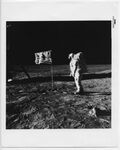 Neil Armstrong on the Moon by San Jacinto Lung Association