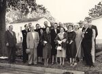 Emmeline J. Renis Standing with a group of people( Ground Breaking of New Building)