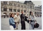 Betty, Randy Wright, guide, Raye Hurwitz, Red Square by Teresa Hayes